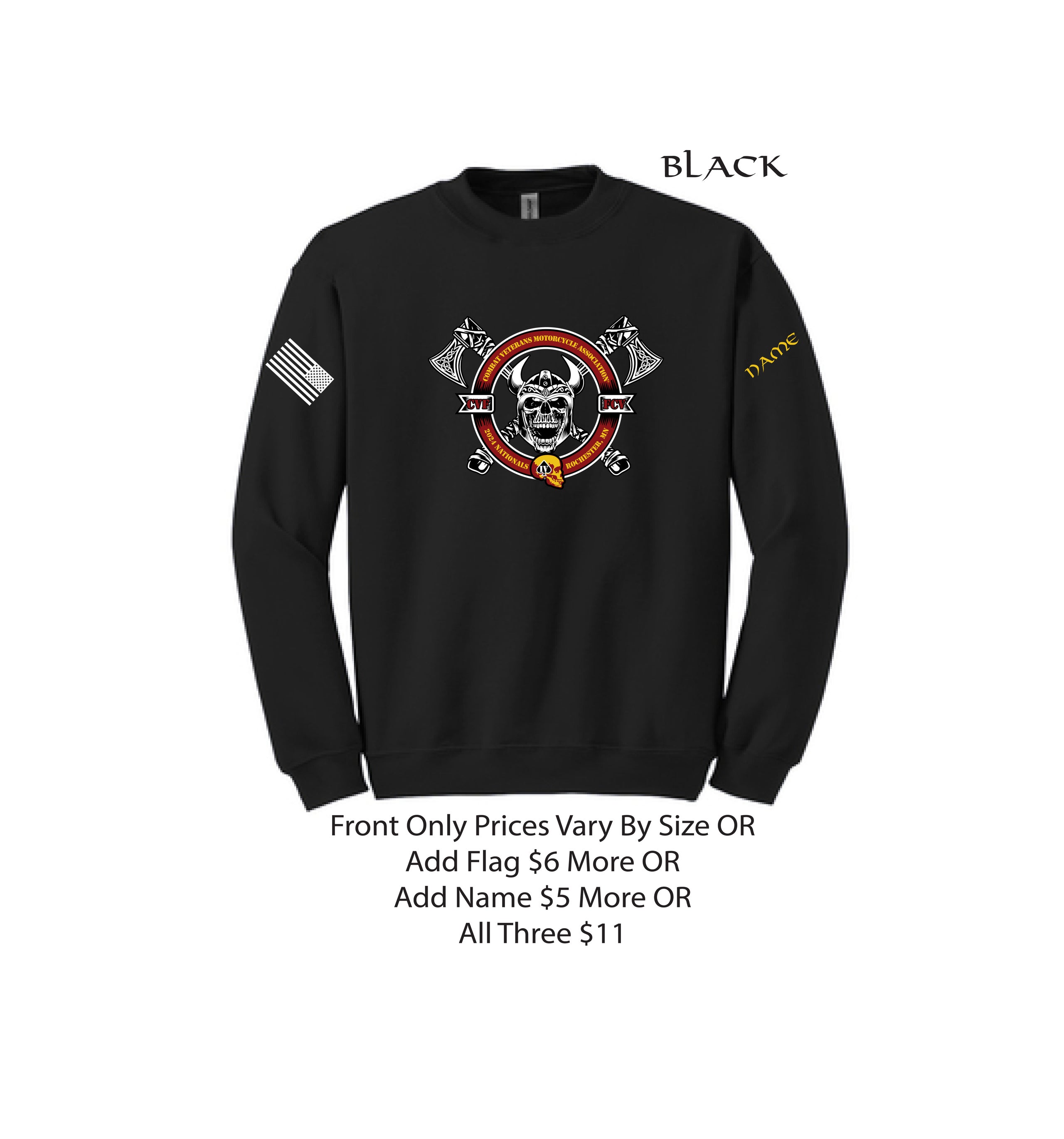 CVMA ® 2024 Nationals Logo Gildan® Heavy Blend™ Crewneck Sweatshirt